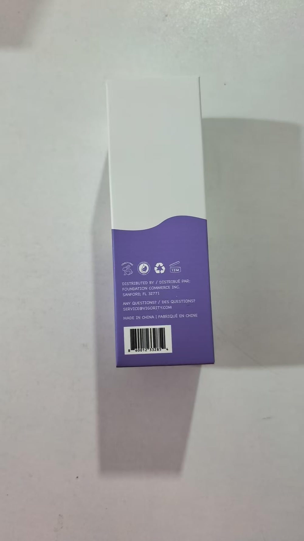 Vigority lavender-scented cream helps kids relax before sleep.