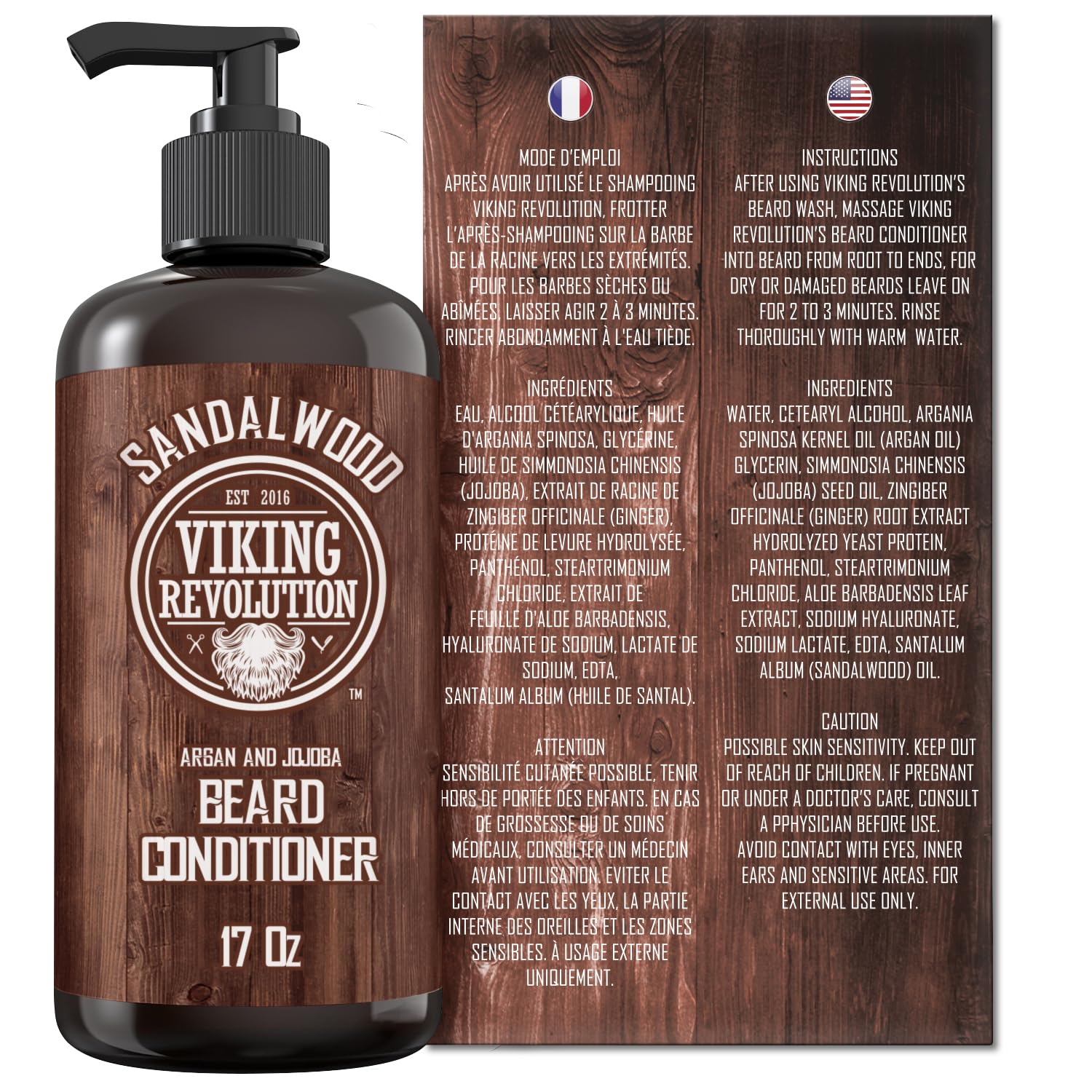 Viking Revolution 17oz packaging on shelf.