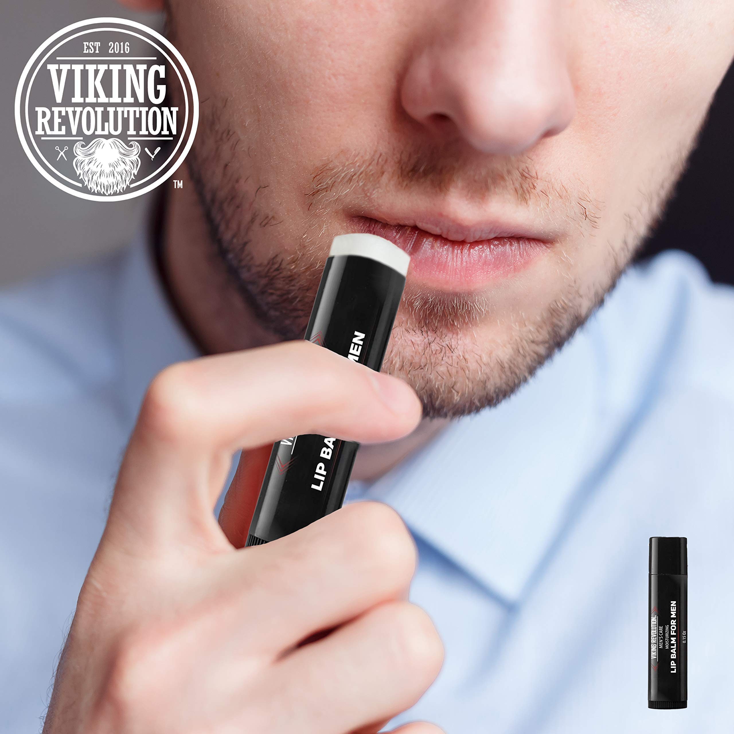 Bálsamo Viking Revolution con vitamina E para protección diaria