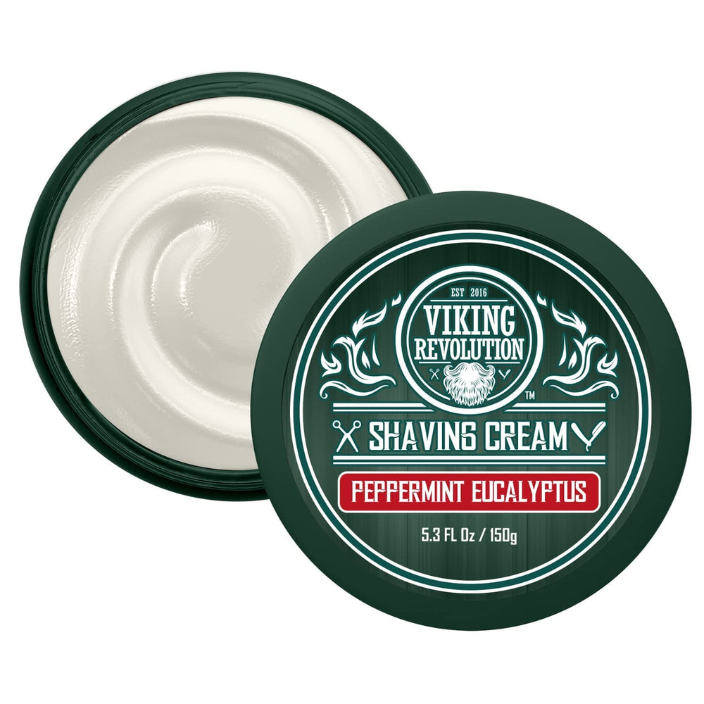Bathroom vanity display of Viking Revolution cream, a daily luxury.