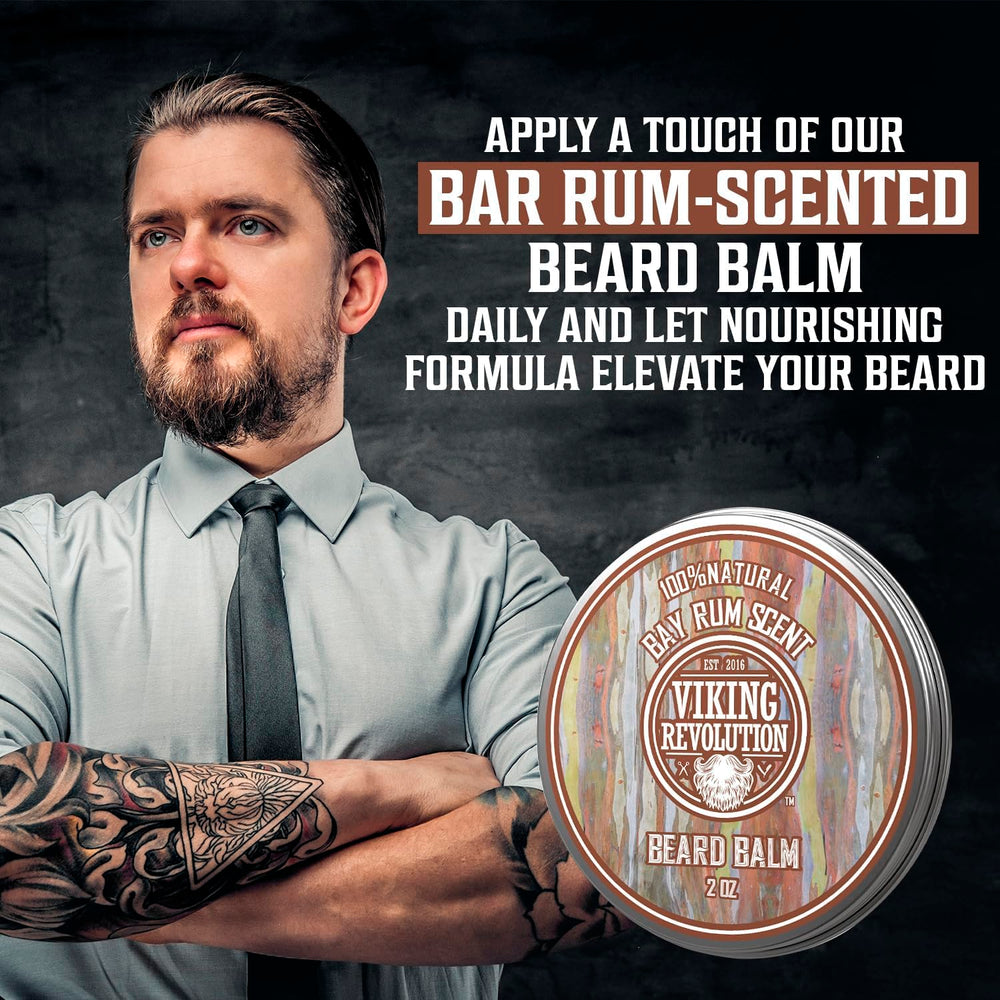 Viking Revolution Bay Rum scent close-up communicates rich fragrance.