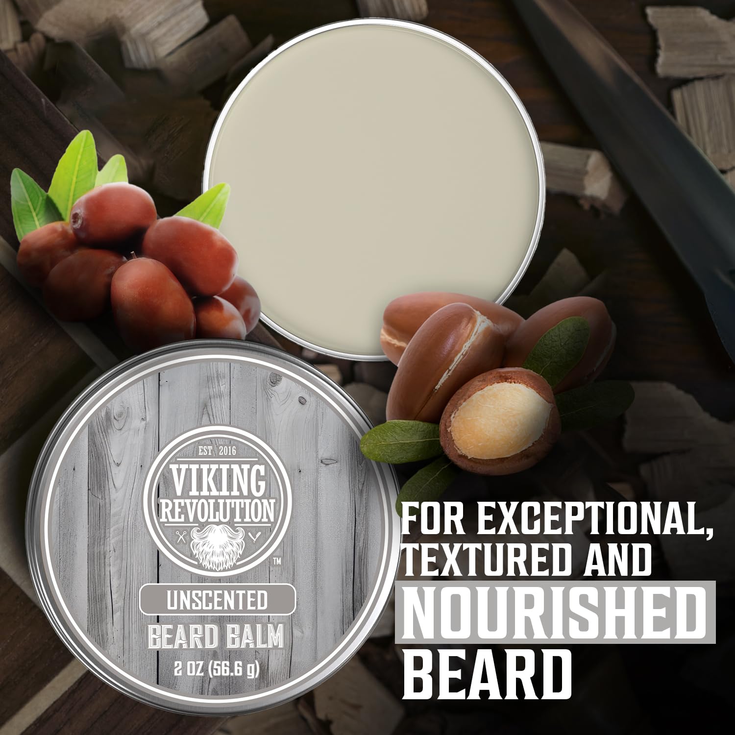 Viking Revolution gift box presents a practical beard care gift.