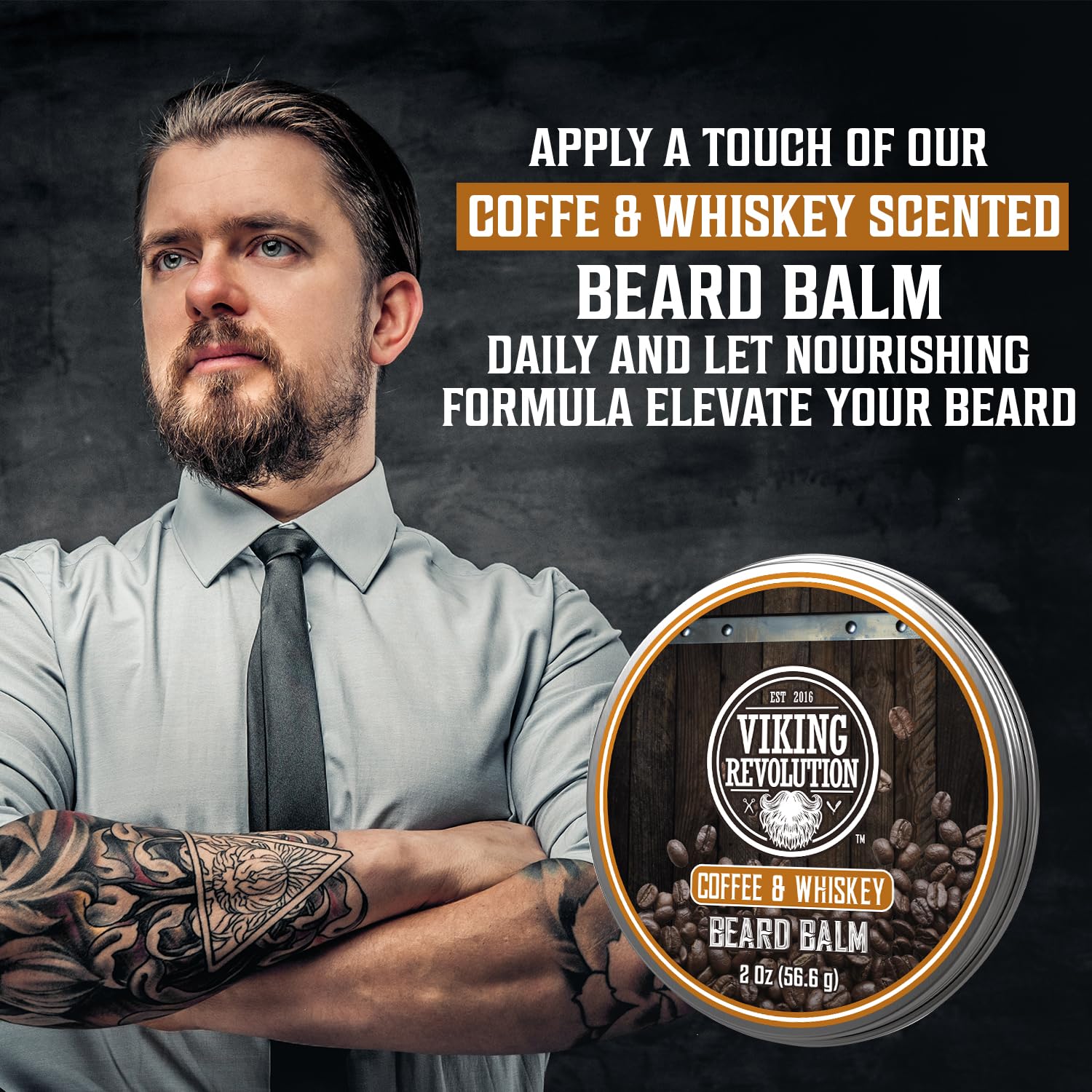 Premium gift packaging suitable for a thoughtful beard care gift