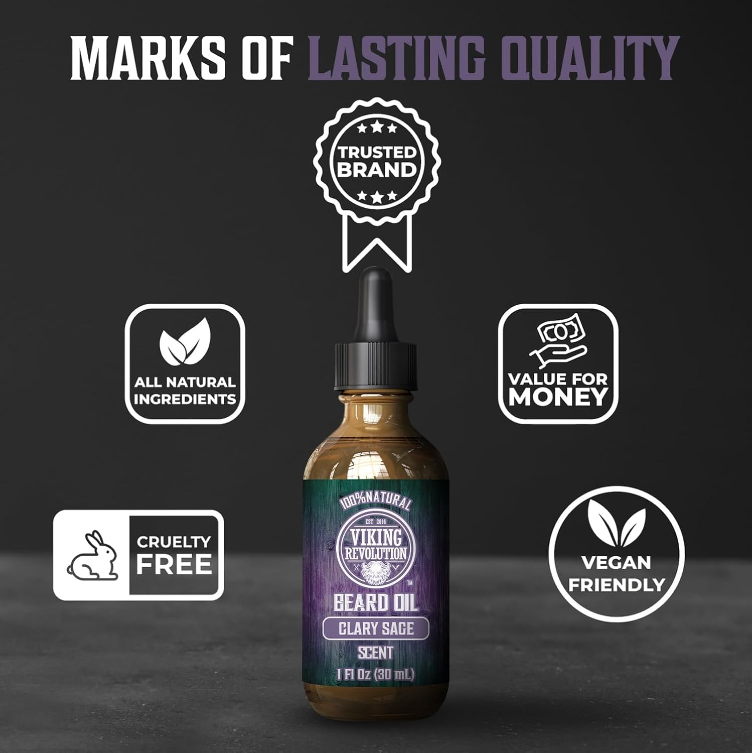 Viking Revolution grooming setup suggests daily beard care routine