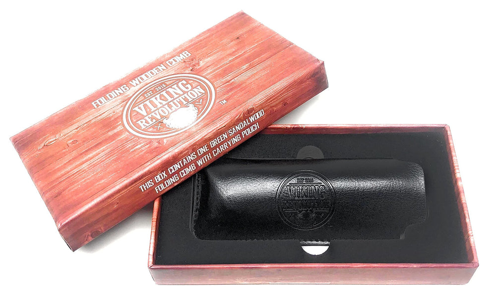 Viking Revolution beard-comb-with-oil-balms usage highlights grooming routine.