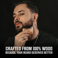 Viking Revolution beard oil dropper for nourished shine.
