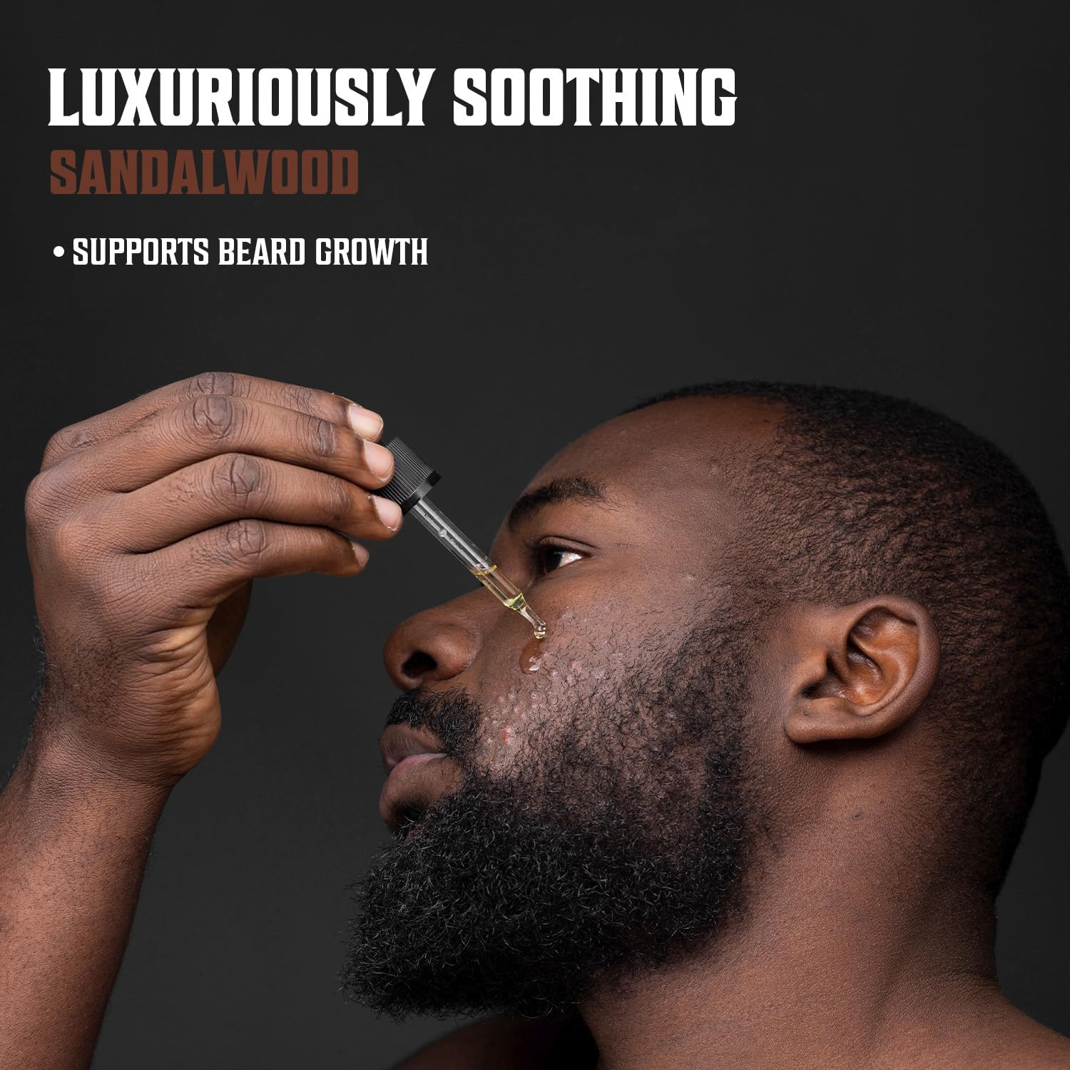 Viking Revolution beard texture close-up shows soft, frizz-free hair