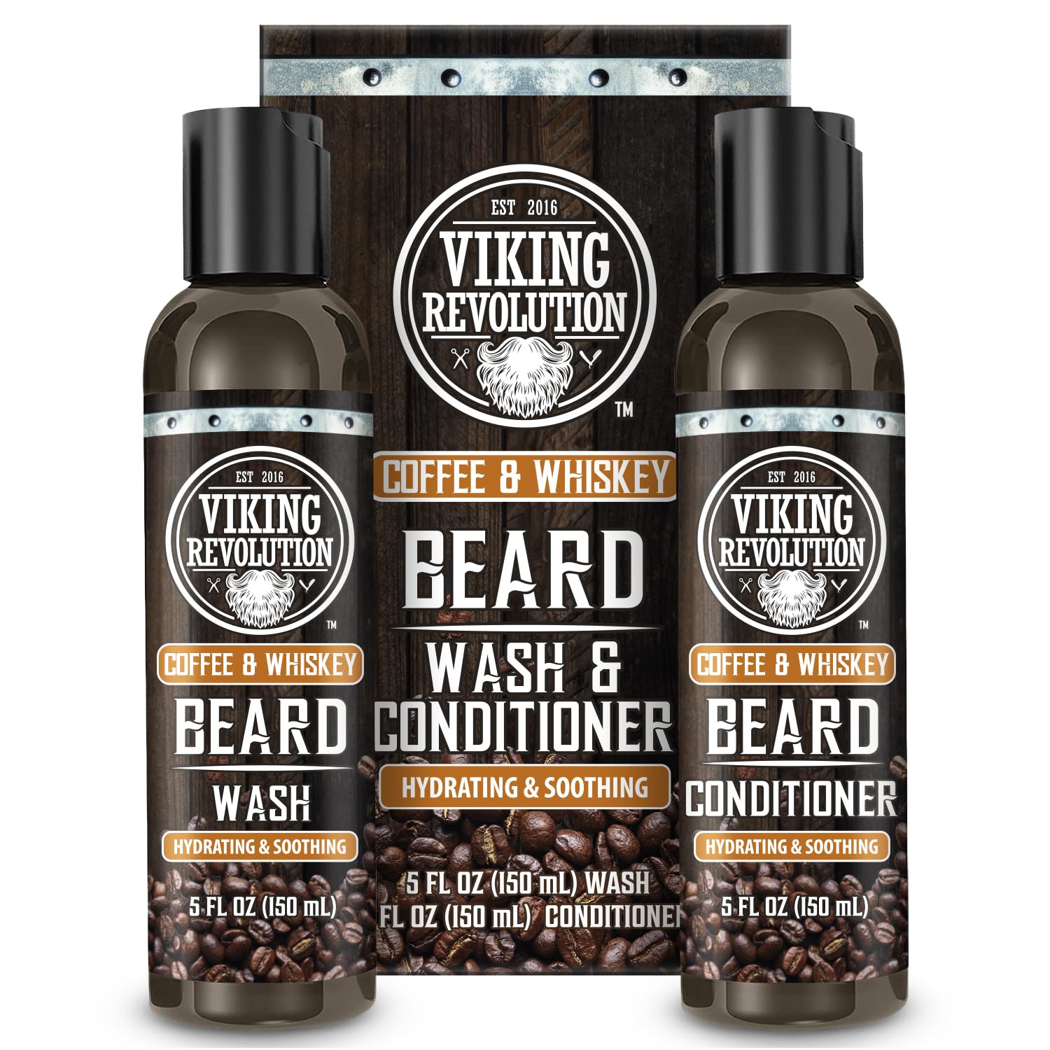 Viking Revolution Beard Wash: cleansing formula for a refreshed, manageable beard