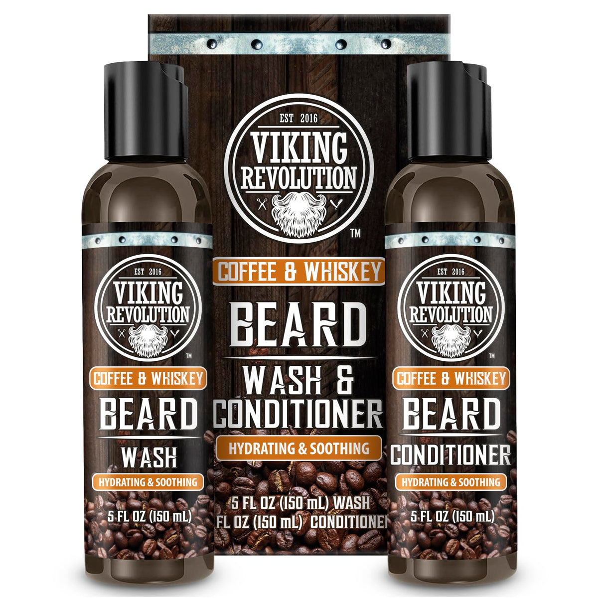 Viking Revolution Beard Wash: cleansing formula for a refreshed, manageable beard