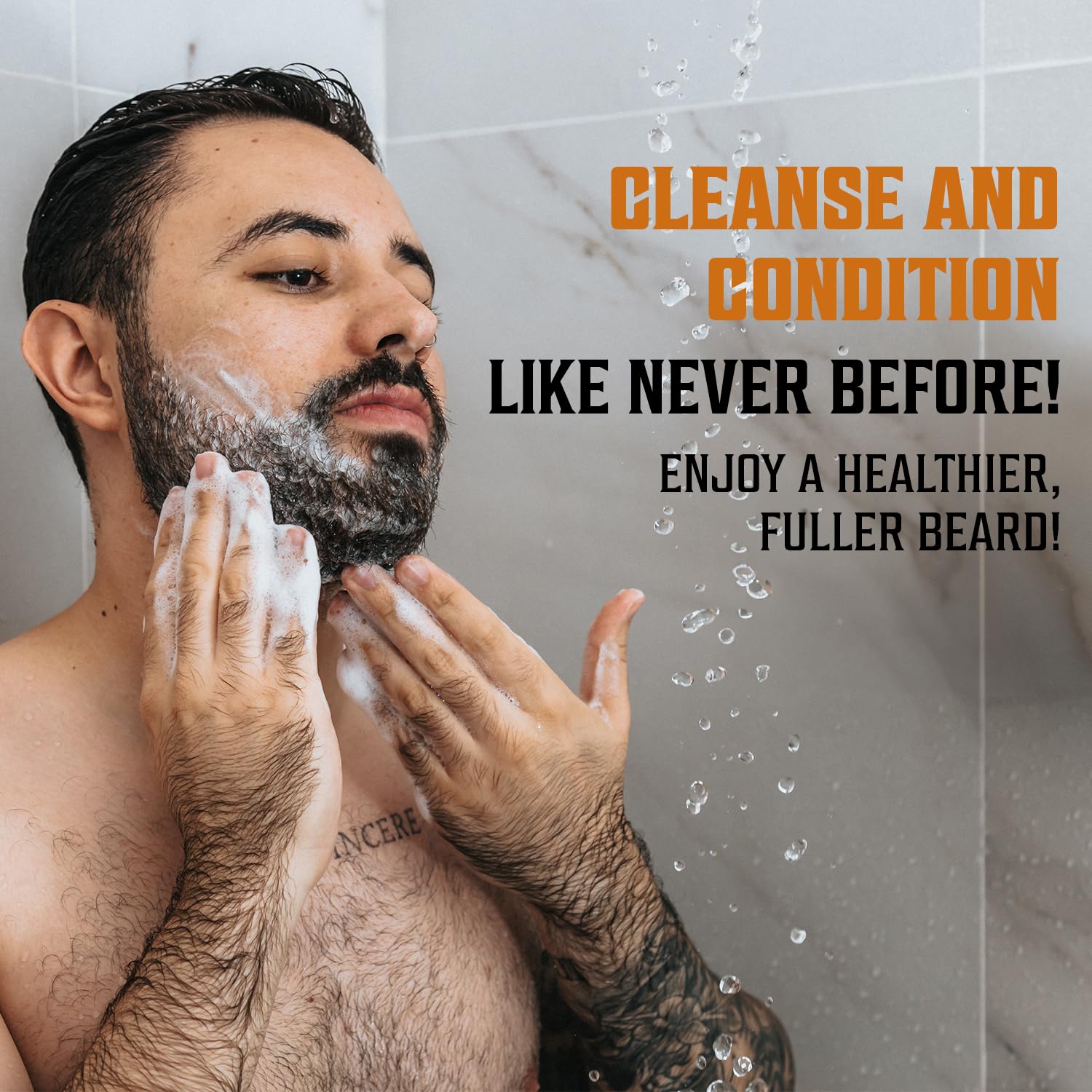 Gift box image conveys a ready-to-gift beard care set