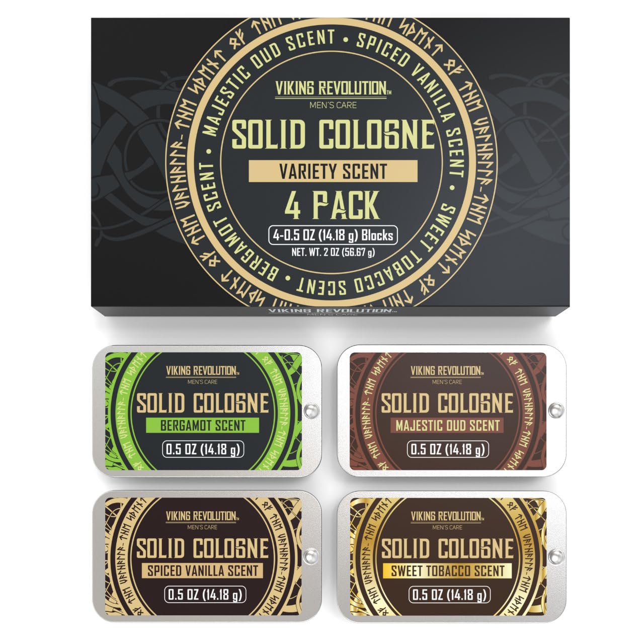 Viking Revolution solid colognes linger with you through the day.