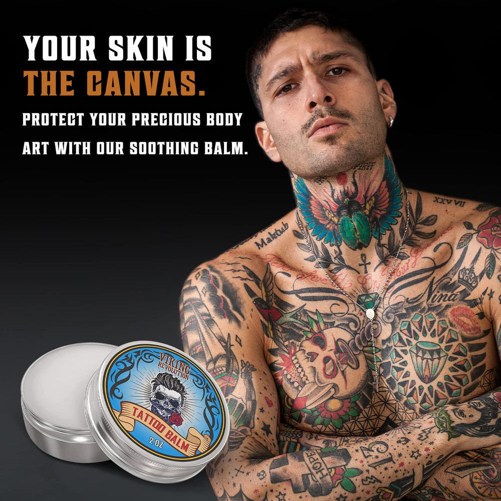 Crema hidratante Viking Revolution para piel tatuada