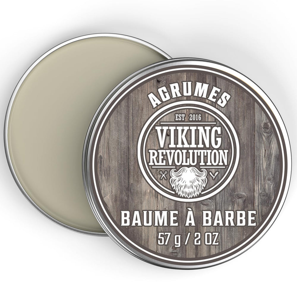 Viking Revolution daily-use beard balm for conditioning routine