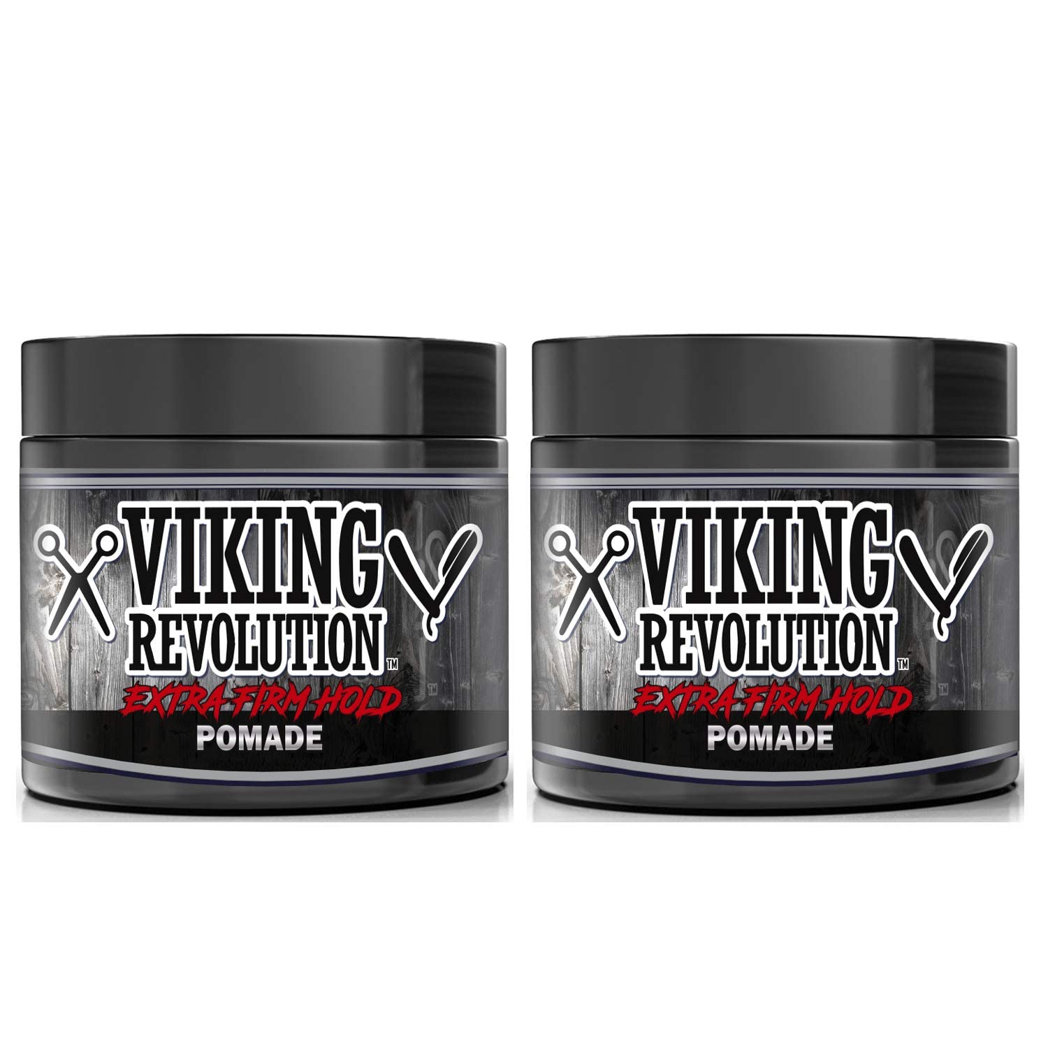 Viking Revolution Extreme Hold Pomade: bote para un peinado duradero y controlable.