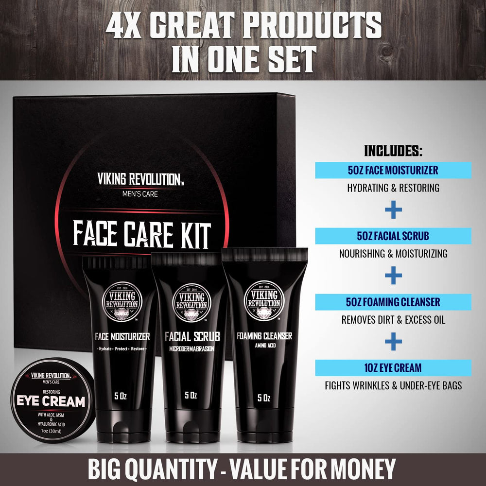 Viking Revolution eye cream tube highlights nourishing care around eyes for a brighter look.