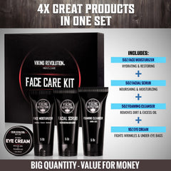 Viking Revolution eye cream tube highlights nourishing care around eyes for a brighter look.