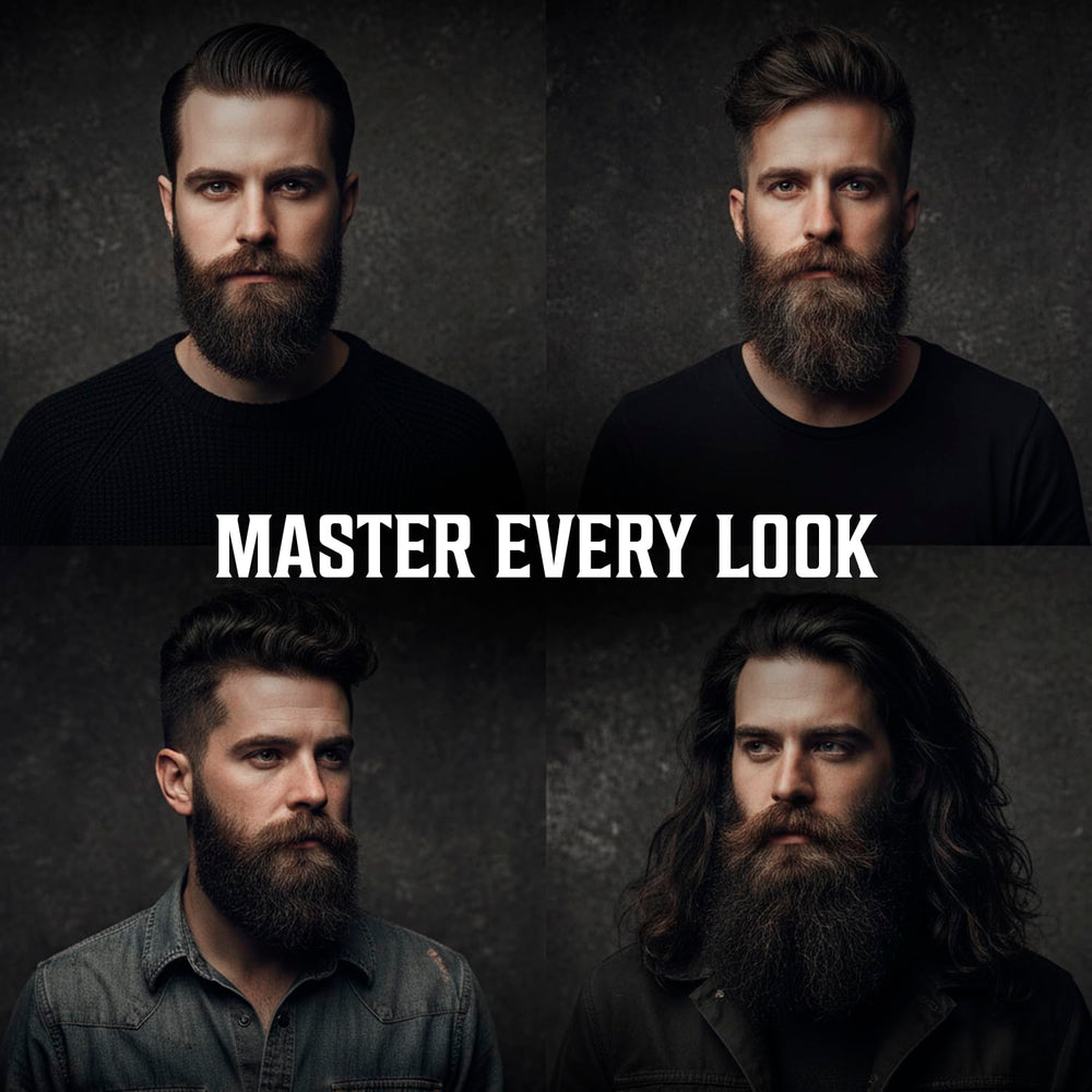 Viking Revolution fine-tooth comb ideal for precise styling and smoothing