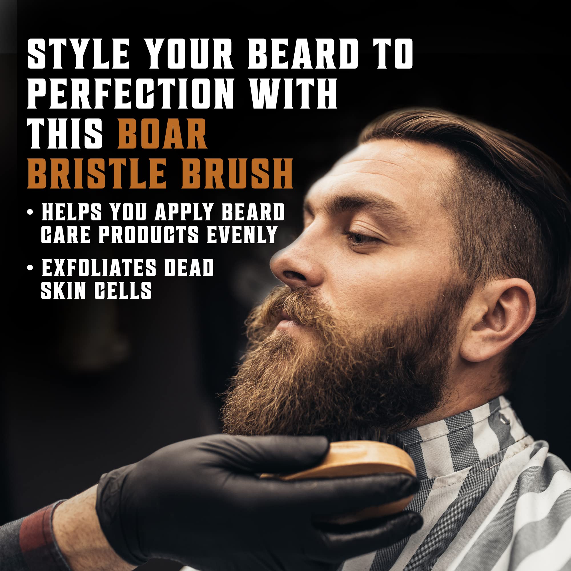 Viking Revolution grooming kit with velvet pouch for convenient styling anywhere
