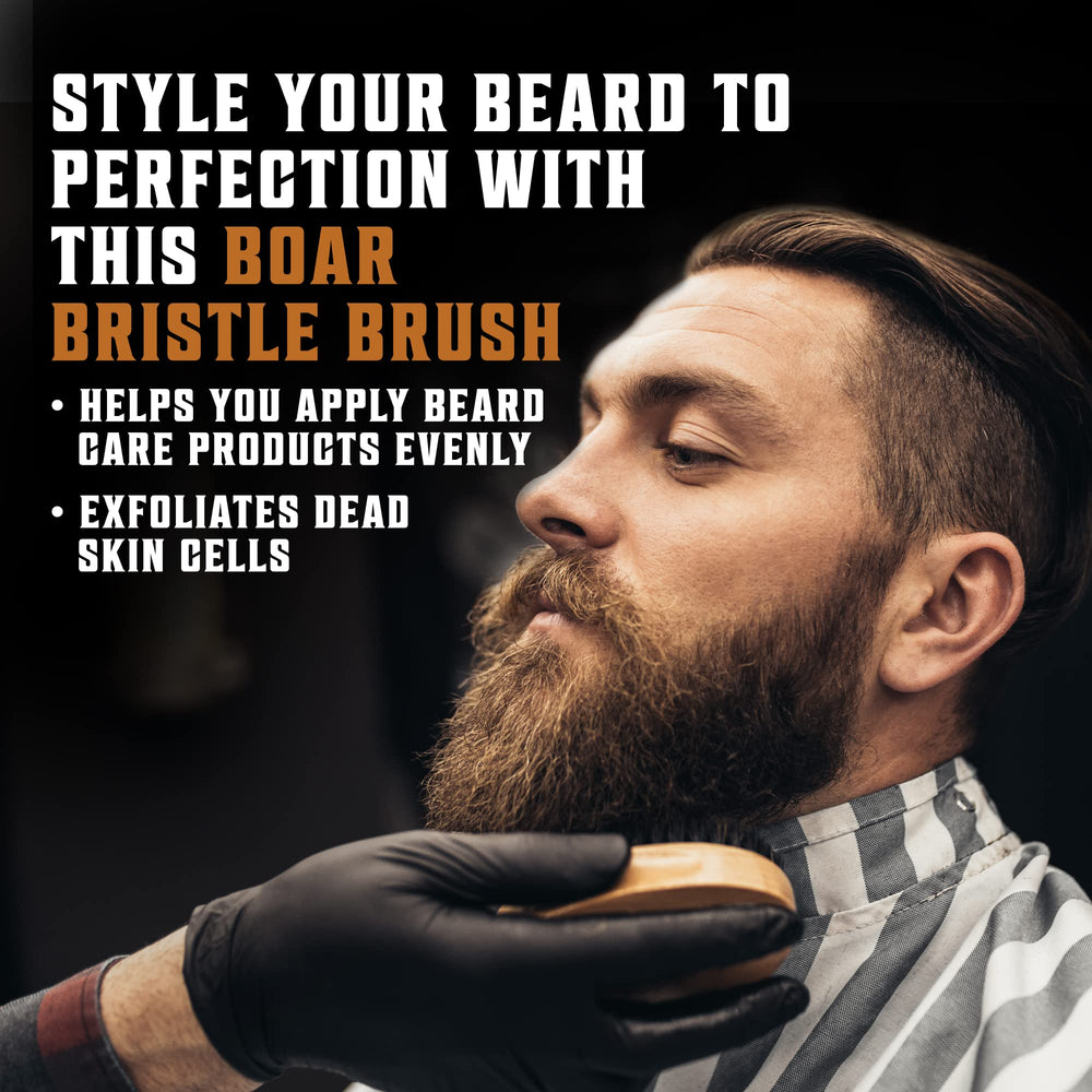 Viking Revolution grooming kit with velvet pouch for convenient styling anywhere