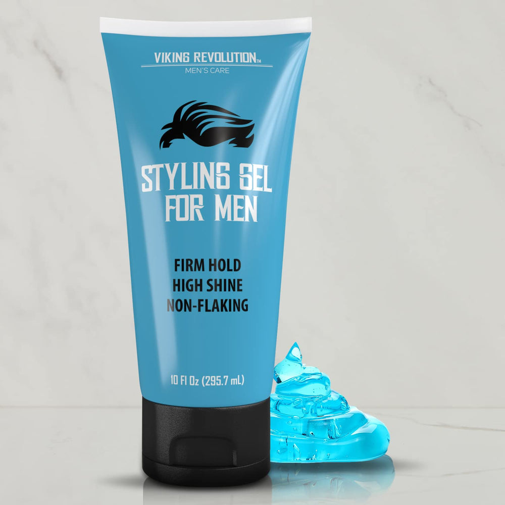 Viking Revolution gel defines curls and reduces frizz
