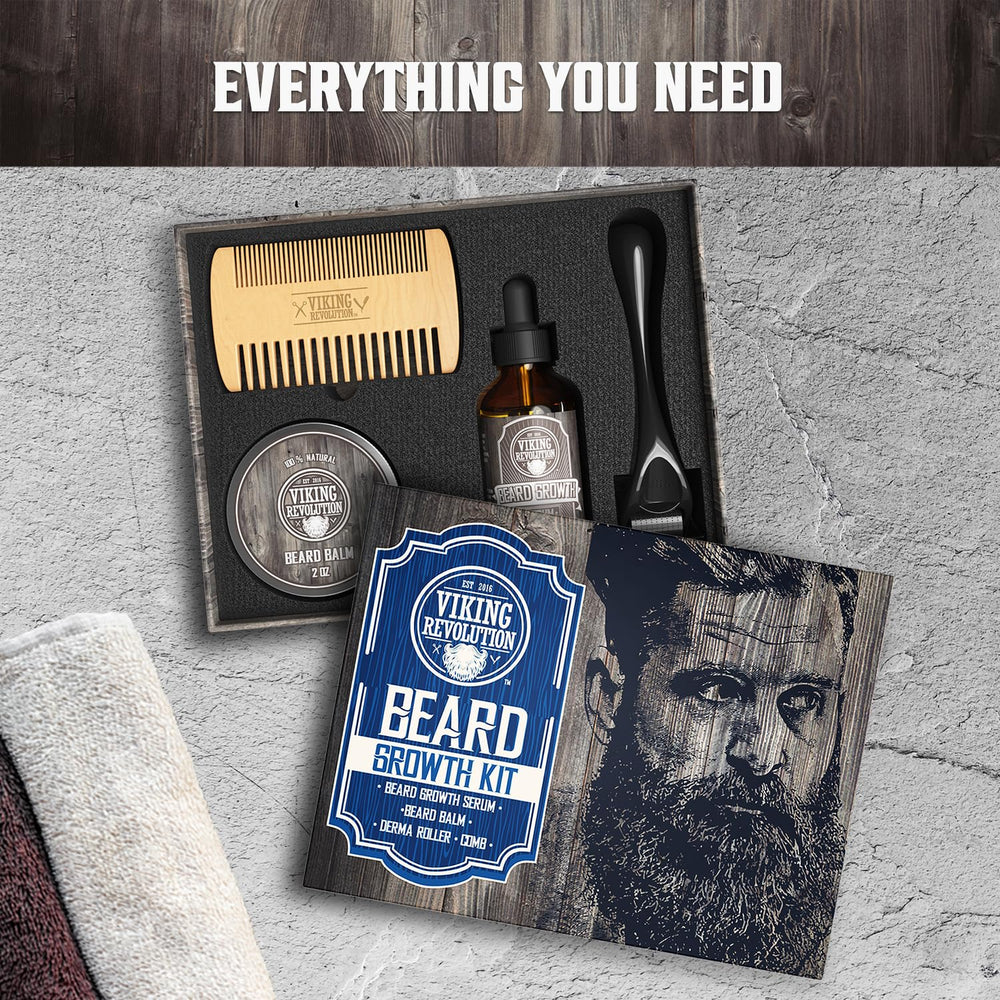 Viking Revolution ingredients scene featuring castor oil and caffeine.