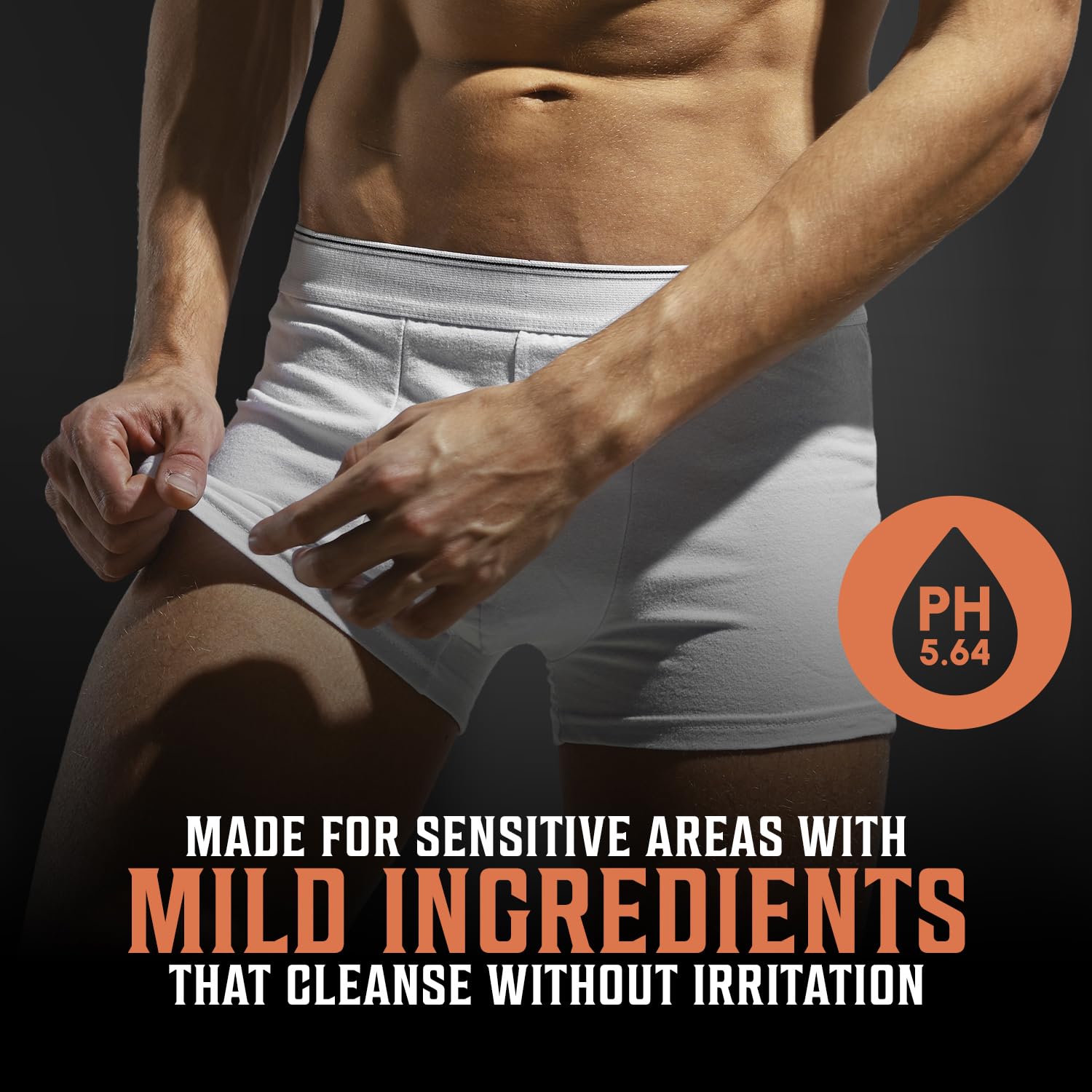 Viking Revolution Intimate Wash con aloe vera para suavidad diaria.
