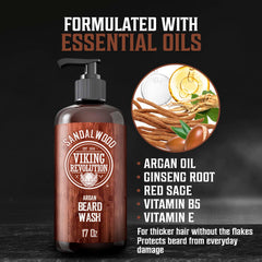 Skin irritation relief after washing to reduce itchiness.