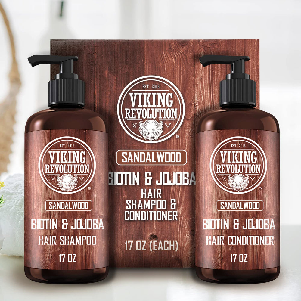 Viking Revolution packaging box showing sandalwood set