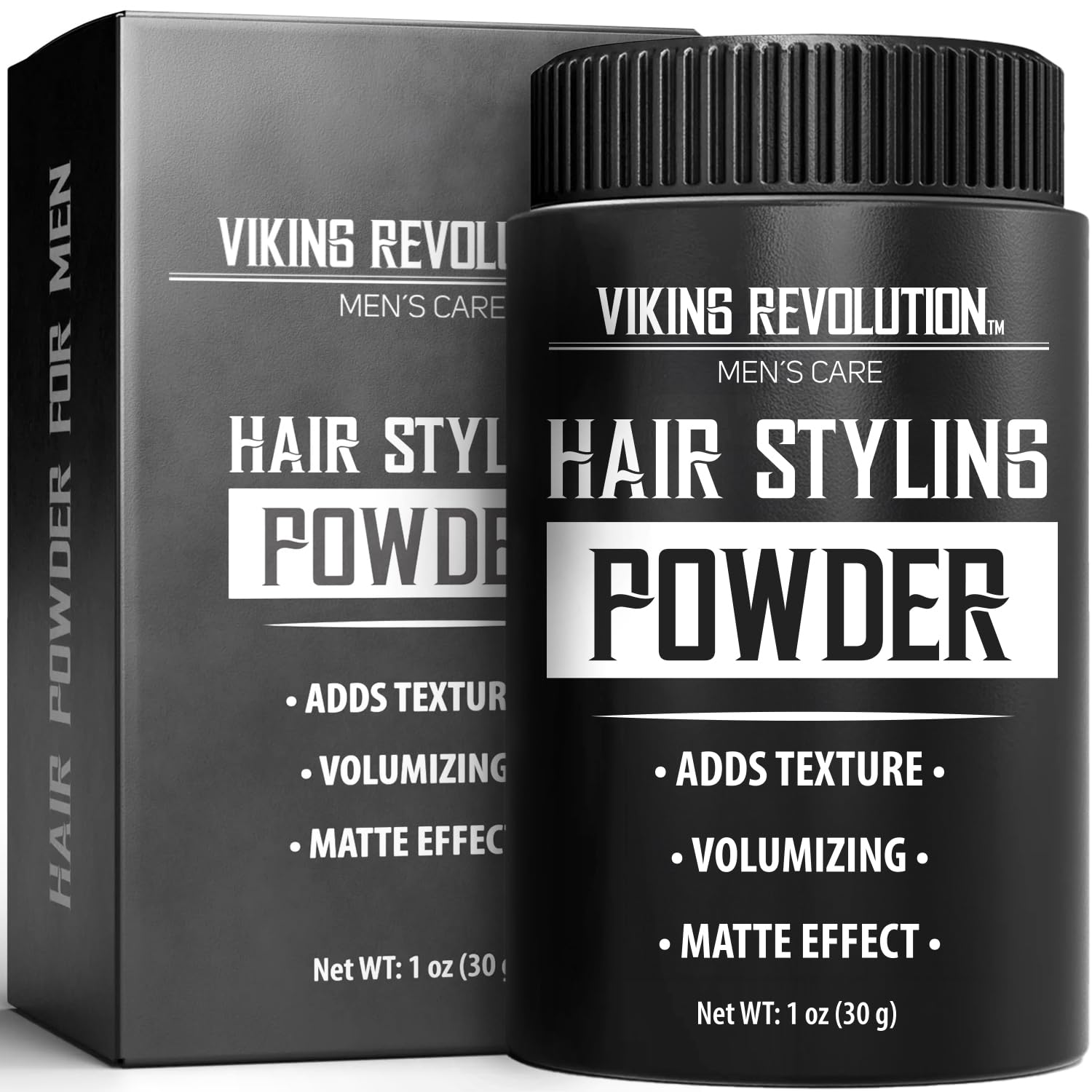 Viking Revolution polvo peinado: aplicación rápida para textura ligera y volumen inmediato