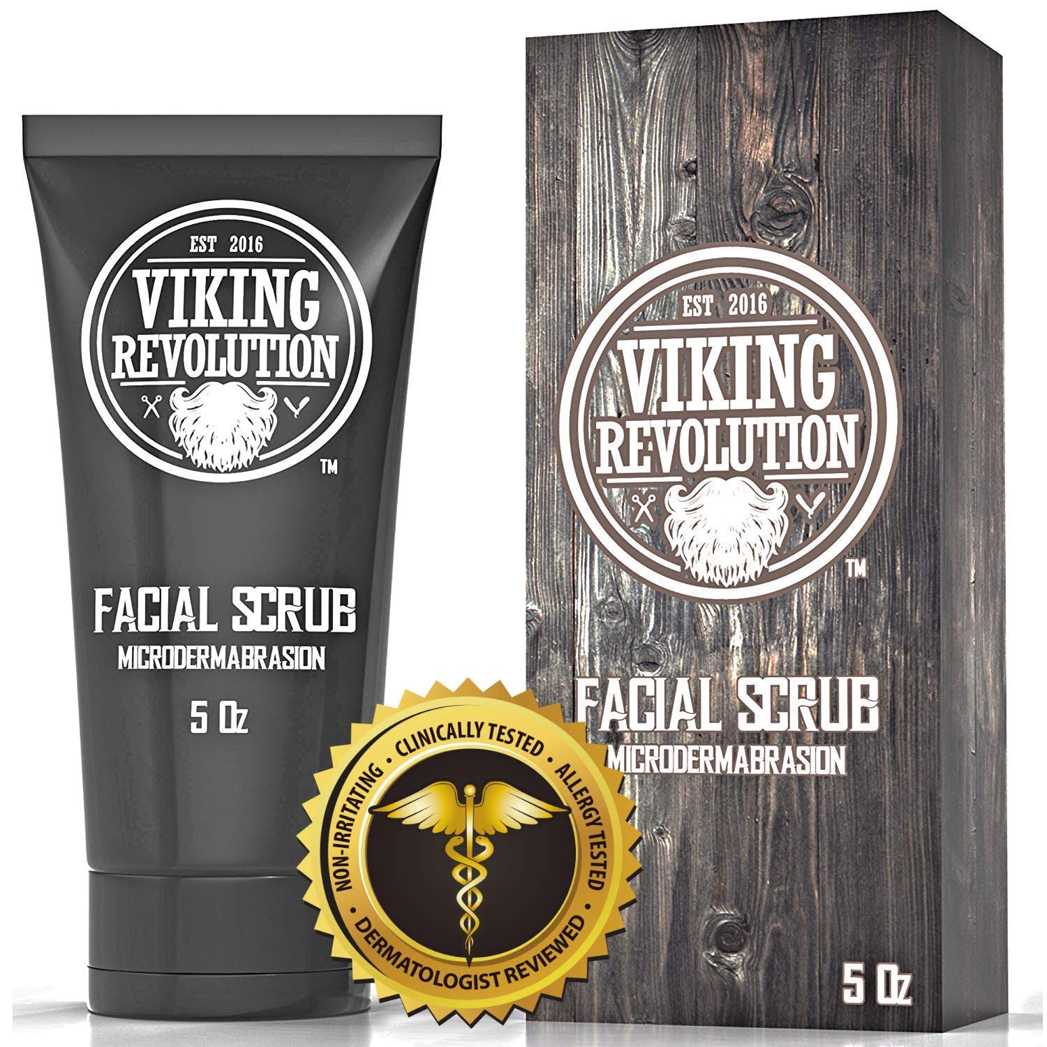 Viking Revolution afeitado cómodo, el producto prepara la piel para reducir irritación.