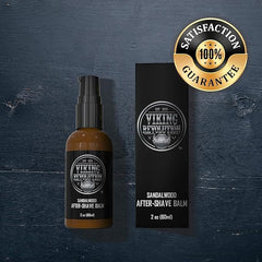 Viking Revolution Viking Luxury After-Shave Balm relieves razor burn and redness after shaving