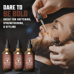 Viking Revolution sandalwood oil drops shown for easy daily application