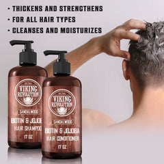 Viking Revolution sandalwood conditioner bottle for conditioning and hydration