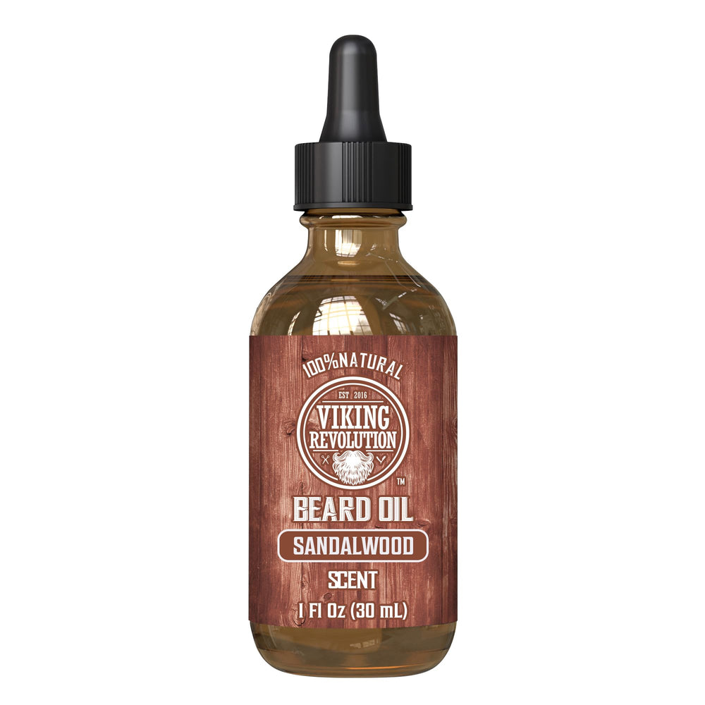 Sandalwood scent application enhances daily beard routine