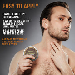 Viking Revolution sandalwood close-up highlights rich masculine aroma