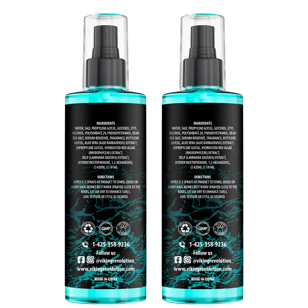Viking Revolution Sea Salt Spray 2-pack shown for home styling and value.