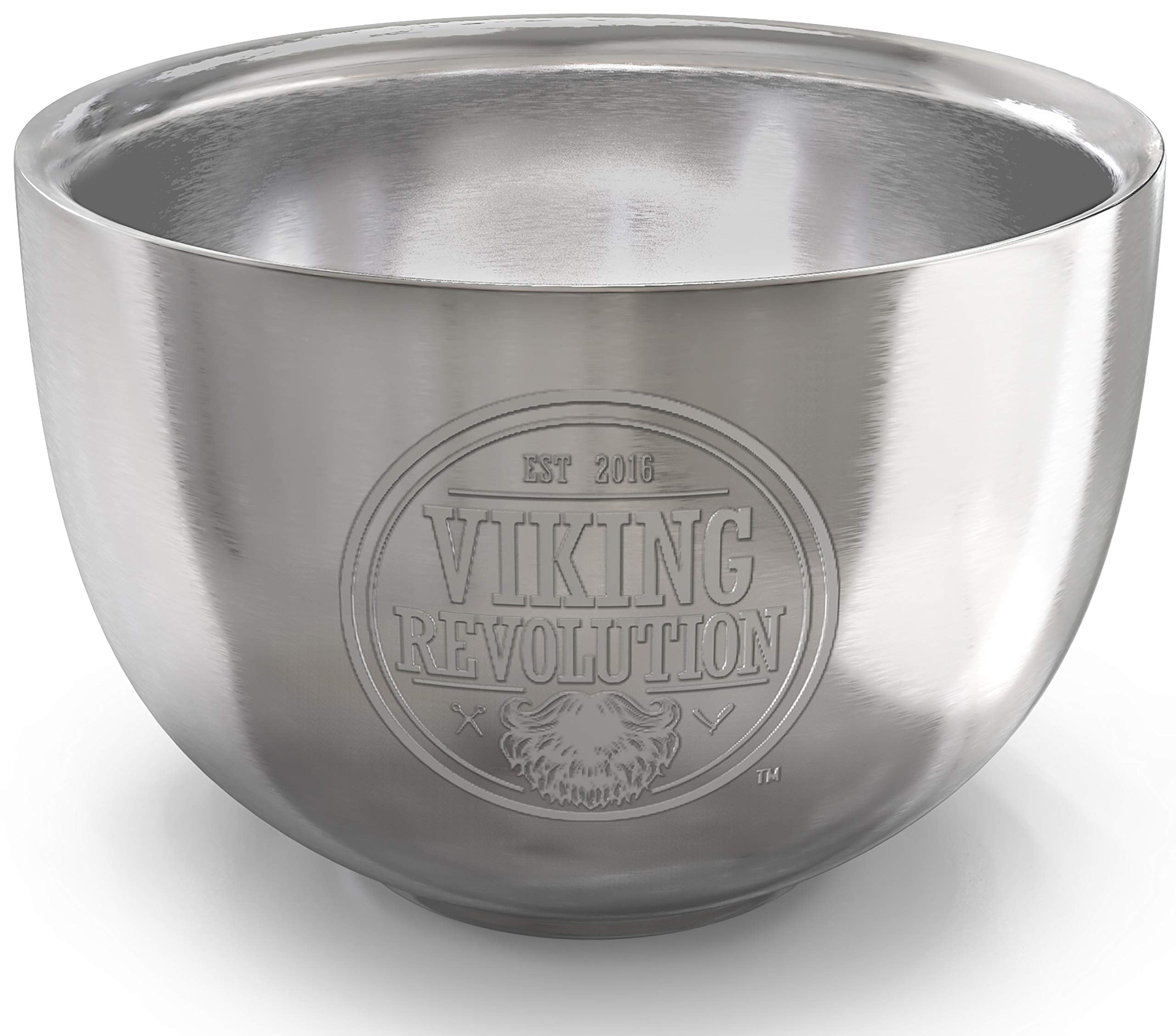 Compact 3.2 by 2.2 inch bowl for easy lather