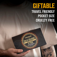 Viking Revolution palo santo tin provides calming aroma on the road.