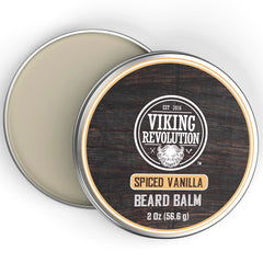Application of Viking Revolution balm showing smooth glide and even distribution