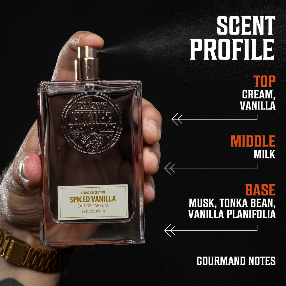 Viking Revolution Spiced Vanilla Cologne fragrance for evening wear and confident daily use