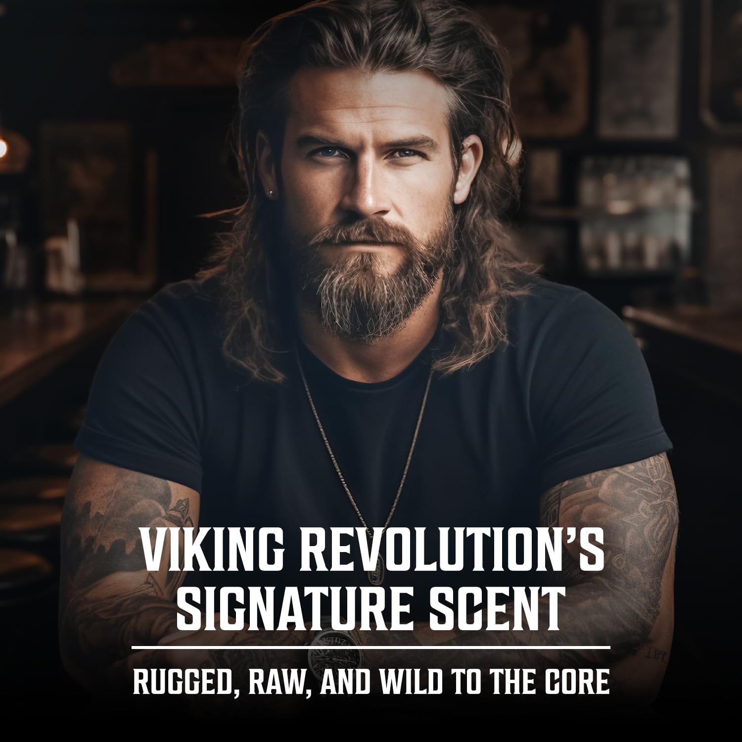 Viking Revolution Spiced Vanilla Cologne vanilla-tonka-bean blend adds warmth and sophistication