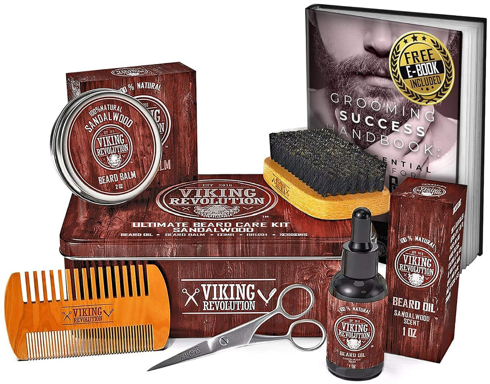 Viking Revolution beard scissors for clean trims and shaping.