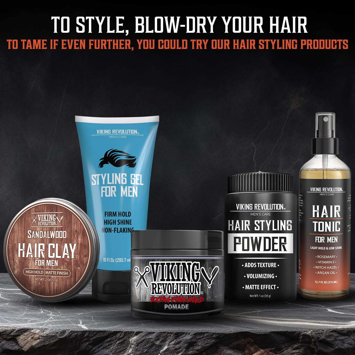 Versatilidad para distintos cabellos con acabado ligero Viking Revolution