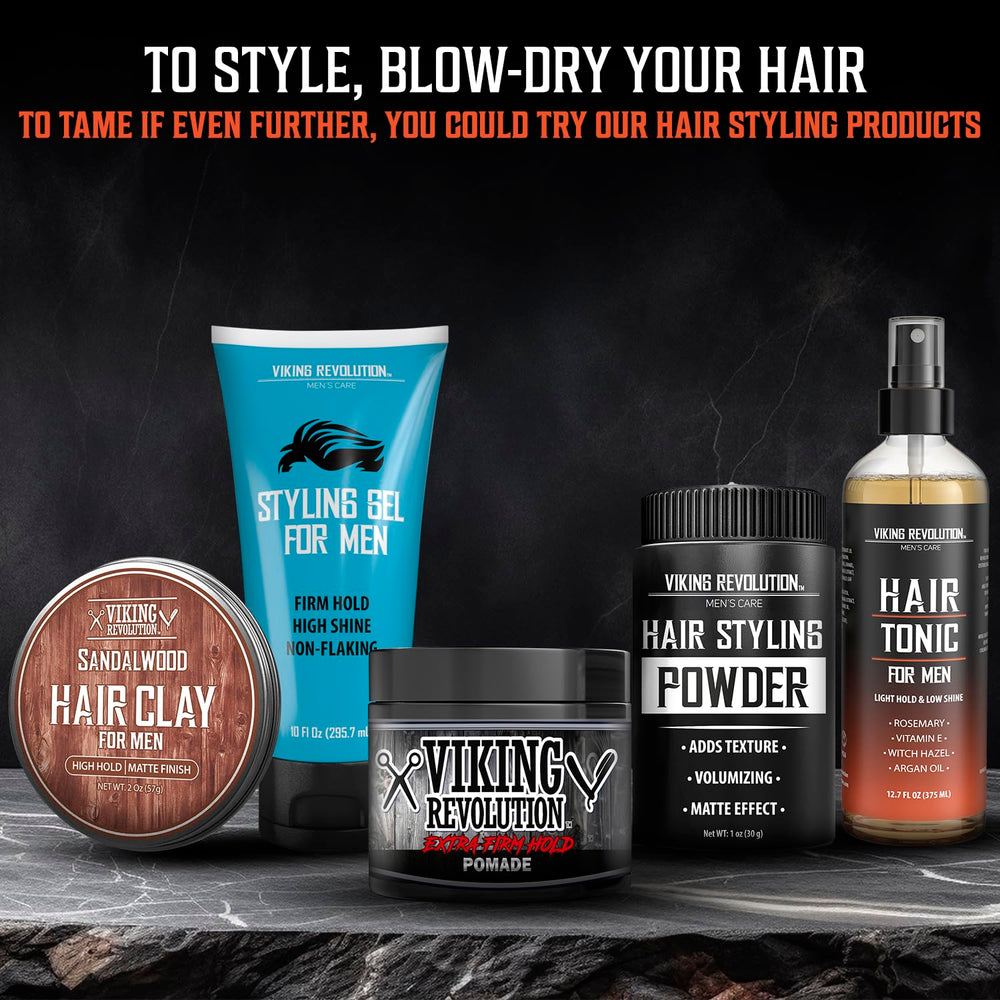 Versatilidad para distintos cabellos con acabado ligero Viking Revolution