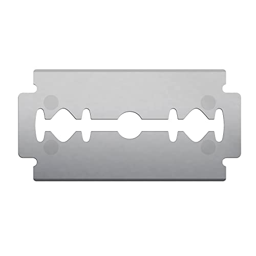 Vikings Blade blade close-up showcases sharp edge for precise shaves.