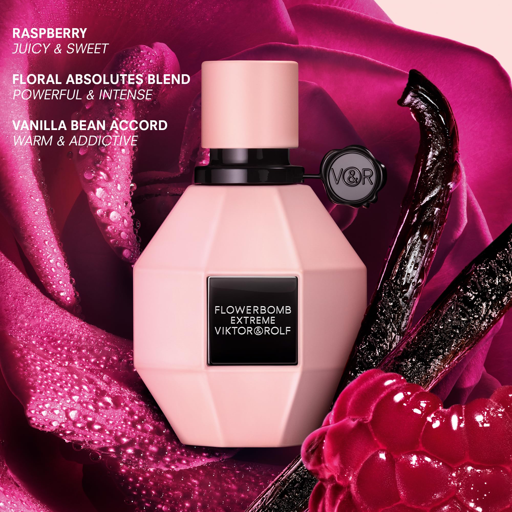 Viktor&Rolf Flowerbomb Extreme 0.2oz bottle for bold layering