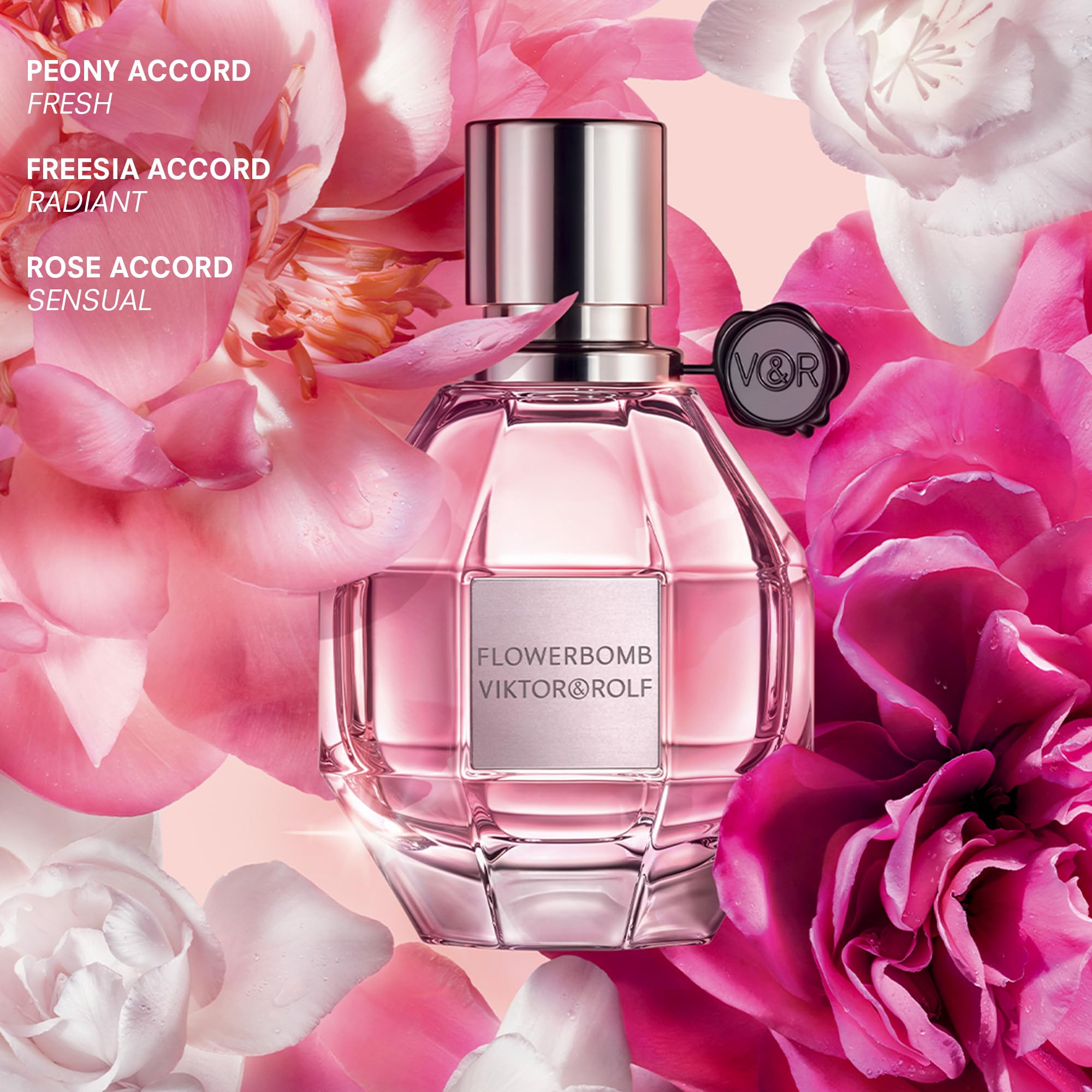 Viktor&Rolf Flowerbomb mini duo side-by-side for travel touchups