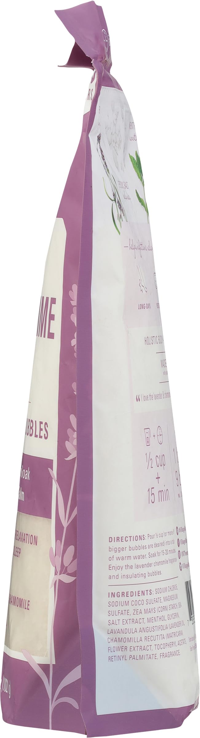 Village Naturals Therapy Pack-de-tres-botes: facilita la rotación diaria en casa.
