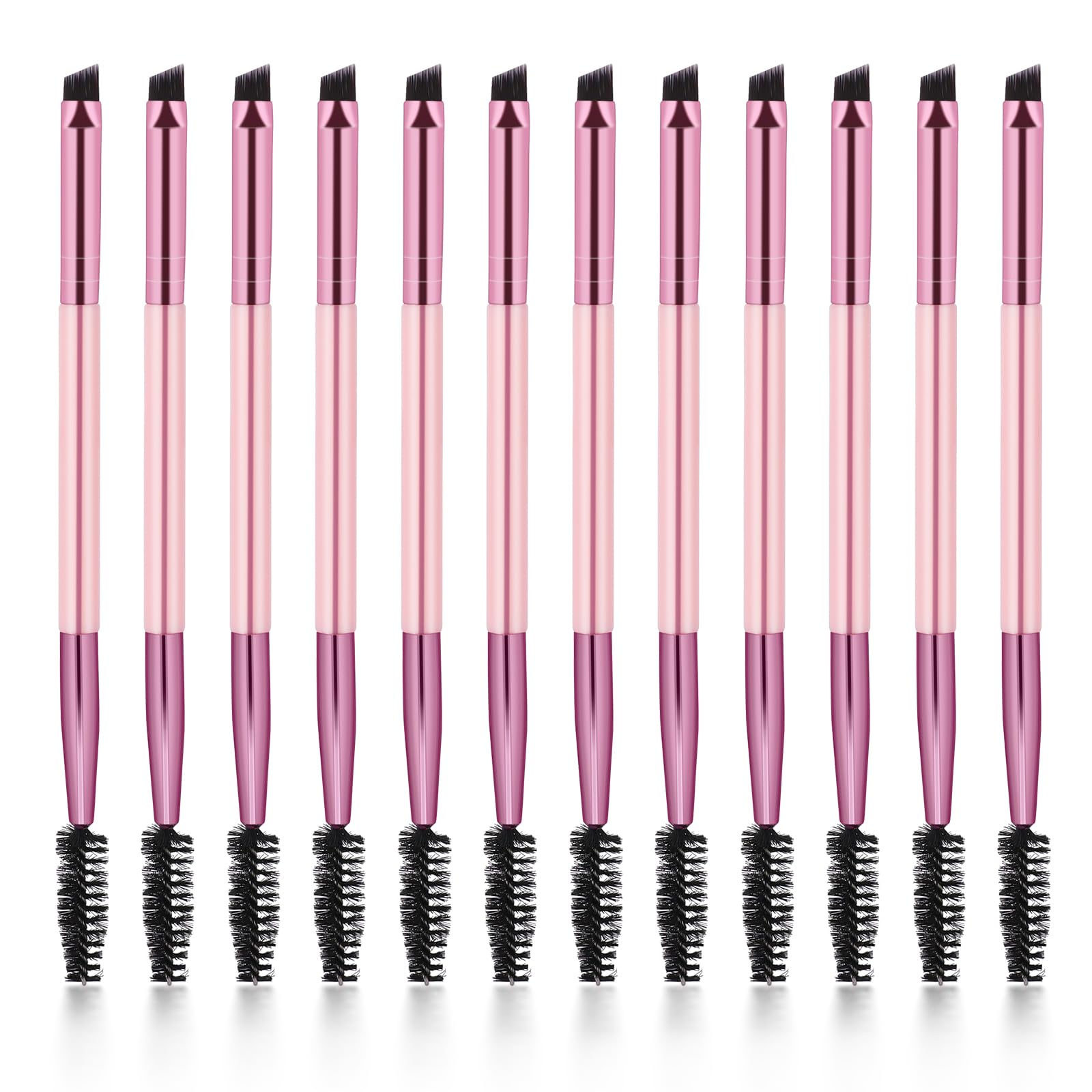 Vin Beauty brow brush angled head for precise shaping and definition.