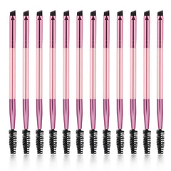 Vin Beauty brow brush angled head for precise shaping and definition.
